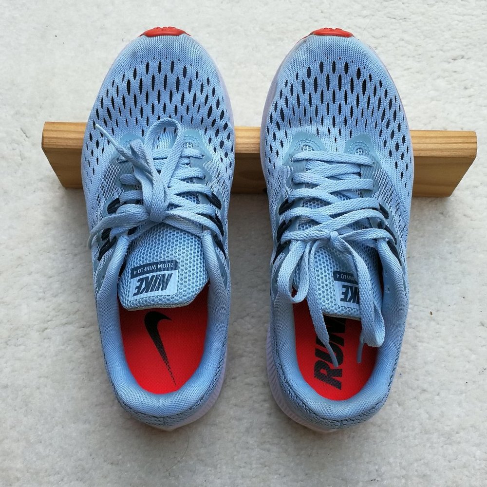 NIKE ZOOM WINFLO 4 Running Shoes Women Size:7/Blue